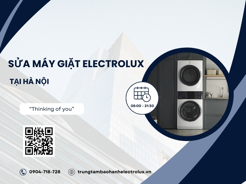 sửa máy giặt Electrolux tại Hà Nội