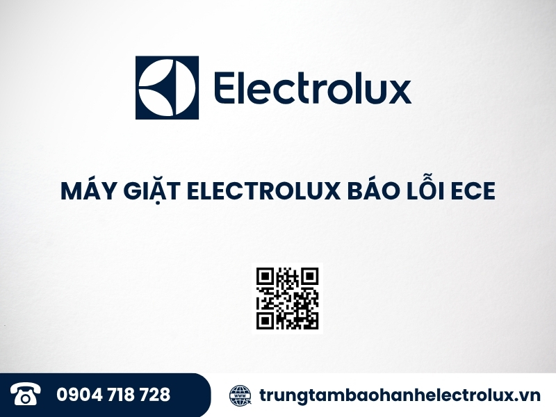 Máy giặt Electrolux báo lỗi ECE